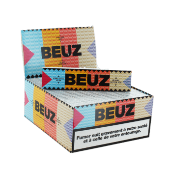 BEUZ - Feuille à rouler slim blanc ( 50pcs/bte)